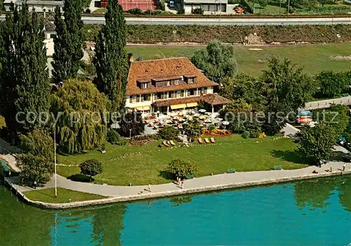 AK / Ansichtskarte La_Neuveville Hostellerie Rousseau La_Neuveville