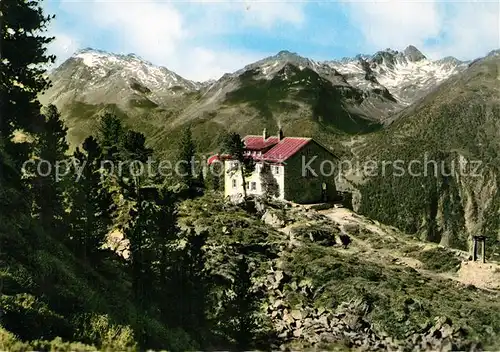 AK / Ansichtskarte oetz_Tirol Neue Bielefelder Huette Fundusfeiler Wildgrat oetz_Tirol