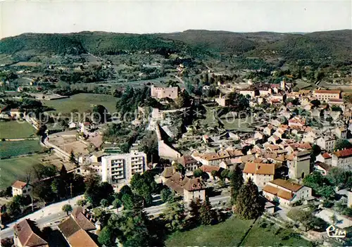 AK / Ansichtskarte Cremieu Fliegeraufnahme Cremieu