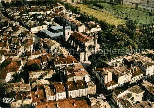 AK / Ansichtskarte Marmande Fliegeraufnahme Quartier Cathedrale Marmande