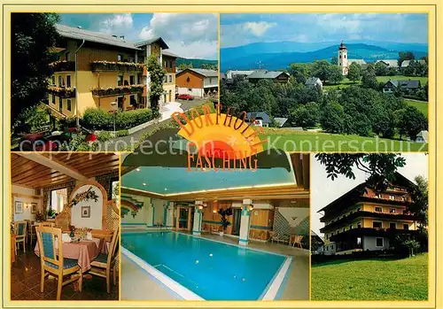 AK / Ansichtskarte Fischbach_Steiermark Dorfhotel Fasching Schwimmhalle Fischbach_Steiermark