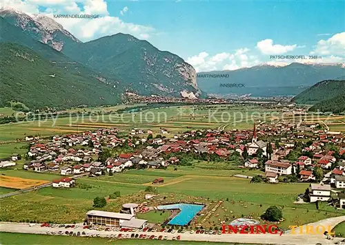 AK / Ansichtskarte Inzing_Tirol Fliegeraufnahme  Inzing Tirol