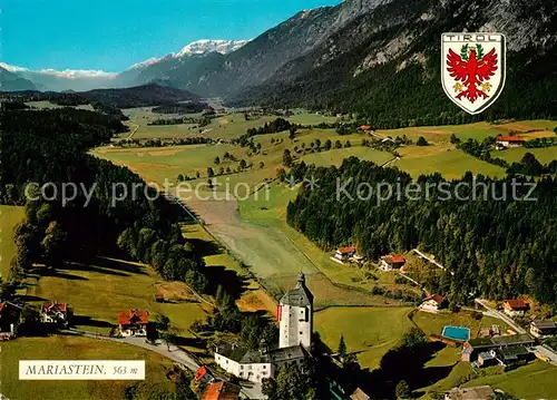 AK / Ansichtskarte Mariastein_Tirol Fliegeraufnahme Mariastein_Tirol