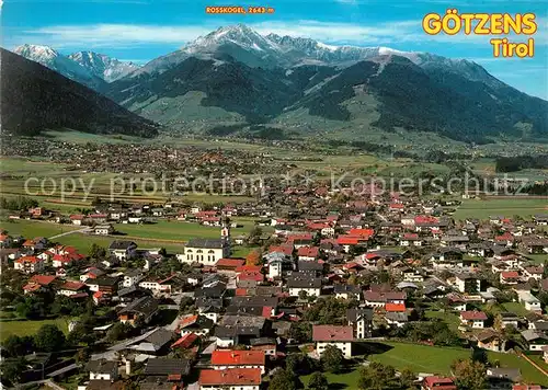 AK / Ansichtskarte Goetzens_Tirol Fliegeraufnahme Goetzens Tirol