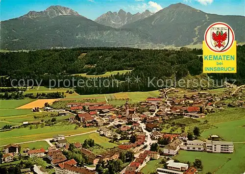 AK / Ansichtskarte Kematen_Tirol Fliegeraufnahme Kematen Tirol