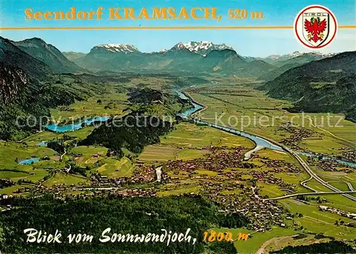 AK / Ansichtskarte Kramsach Blick vom Sonnwendjoch Kramsach