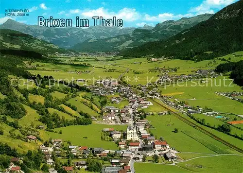 AK / Ansichtskarte Brixen_Thale Fliegeraufnahme Brixen_Thale