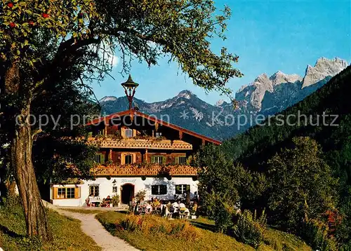 AK / Ansichtskarte Kufstein_Tirol Hotel Pension Berghof Pfandl Kufstein_Tirol