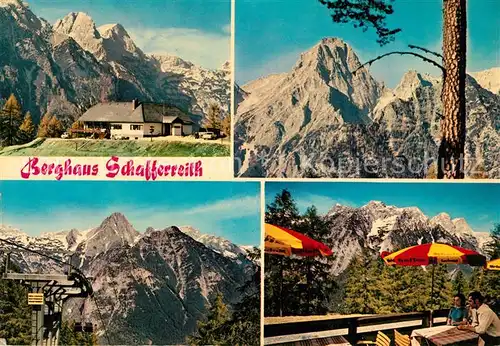 AK / Ansichtskarte Hinterstoder Berghaus Schafferreith Hinterstoder