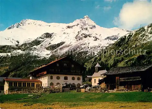 AK / Ansichtskarte Zettersfeld_Tirol Matreier Tauernhaus Zettersfeld Tirol