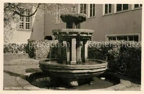 AK / Ansichtskarte Bad_Teinach Zavelstein Klosterbrunnen aus Hirsau Bad_Teinach Zavelstein