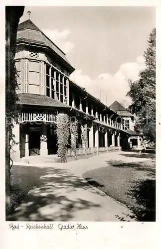 AK / Ansichtskarte Bad_Reichenhall Gradier Haus Bad_Reichenhall