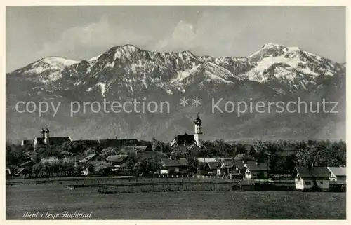 AK / Ansichtskarte Bichl_Bad Feilnbach Panorama Bichl_Bad Feilnbach