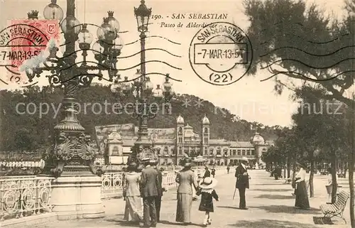 AK / Ansichtskarte San_Sebastian_de_Garabandal Paseo de Alderdieder San_Sebastian