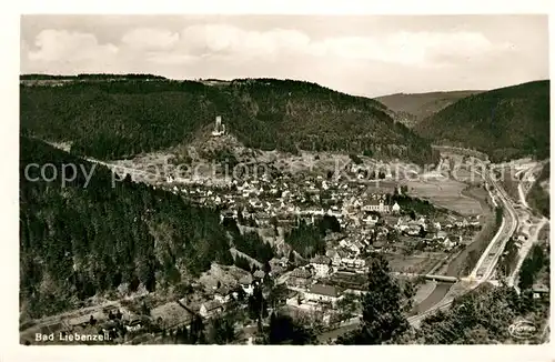 AK / Ansichtskarte Bad_Liebenzell Panorama Kurort im Schwarzwald Bad_Liebenzell