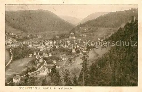 AK / Ansichtskarte Bad_Liebenzell Panorama Kurort im Schwarzwald Bad_Liebenzell