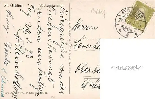 AK / Ansichtskarte St_Ottilien_Eresing Kloster St_Ottilien_Eresing