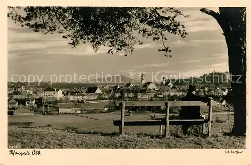 AK / Ansichtskarte Schongau Panorama Ruhebank Schongau