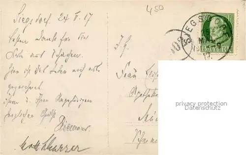 AK / Ansichtskarte Siegsdorf_Oberbayern Gesamtansicht mit Alpenpanorama Siegsdorf Oberbayern