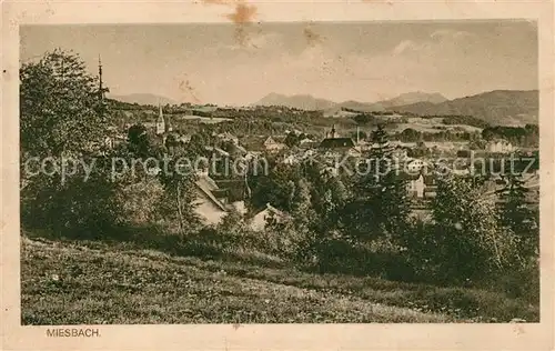 AK / Ansichtskarte Miesbach Panorama Miesbach