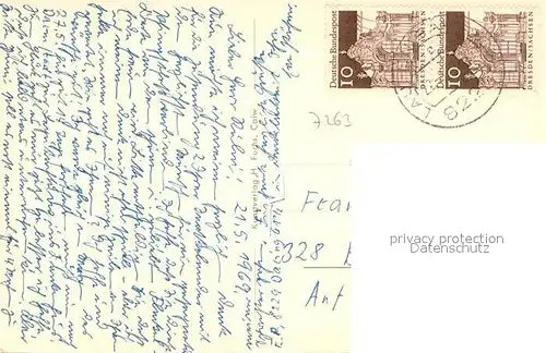 AK / Ansichtskarte Bad_Liebenzell Ortsansicht mit Kirche Nagold Bruecke Bad_Liebenzell