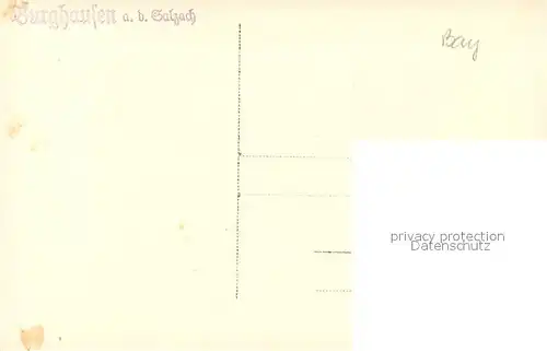 AK / Ansichtskarte Burghausen_Salzach Altstadt mit Burg Fliegeraufnahme Burghausen Salzach