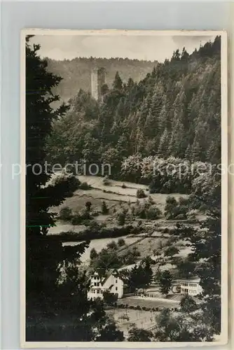 AK / Ansichtskarte Bad_Liebenzell Erholungsheim Urach Nuertingen Kurort im Schwarzwald Bad_Liebenzell