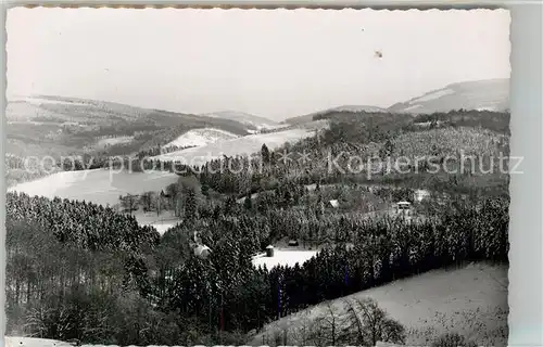 AK / Ansichtskarte Fuerwiggetalsperre Panorama Fuerwiggetalsperre