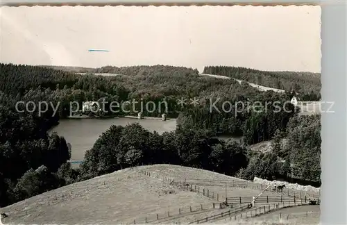 AK / Ansichtskarte Fuerwiggetalsperre Gasthaus zur Talsperre Fuerwiggetalsperre