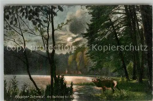 AK / Ansichtskarte Tornow_Teupitz Am Teufelsee  Tornow Teupitz