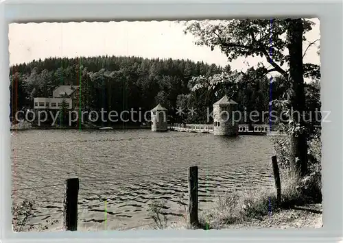 AK / Ansichtskarte Fuerwiggetalsperre Gasthaus zur Talsperre Fuerwiggetalsperre