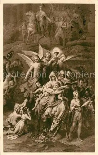 AK / Ansichtskarte Verlag_Ackermann_Kuenstlerpostkarte_Nr. 2843 W. von Kaulbach Zerstoerung Jerusalems  Verlag_Ackermann