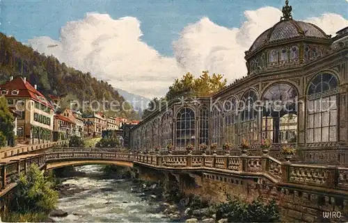 AK / Ansichtskarte Verlag_Wiedemann_WIRO_Nr. 2739 A Wildbad Trinkhalle Verlag_Wiedemann_WIRO_Nr.