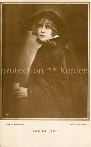 AK / Ansichtskarte Schauspieler Bojda Juci Schauspieler