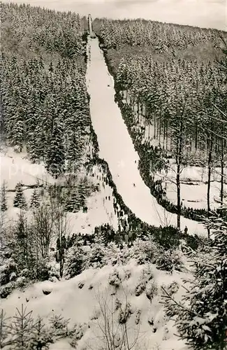 AK / Ansichtskarte Ski Flugschanze Muehlenkopfschanze Willingen Waldeck Ski Flugschanze