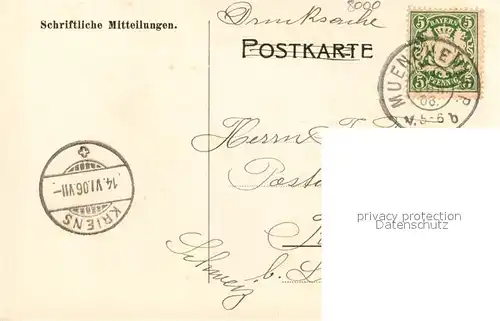 AK / Ansichtskarte Muenchen Karlsplatz Muenchen