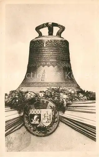 AK / Ansichtskarte Kirchenglocken Cloche de l Ossuaire de Douaumont  Kirchenglocken