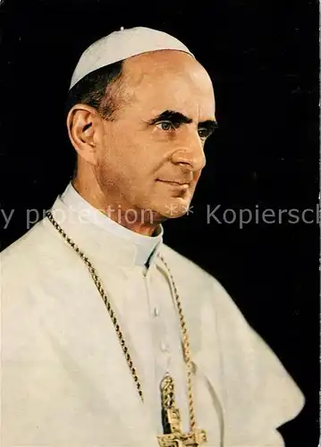 AK / Ansichtskarte Papst Paul VI. Papst