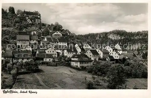 AK / Ansichtskarte Egloffstein Panorama Egloffstein