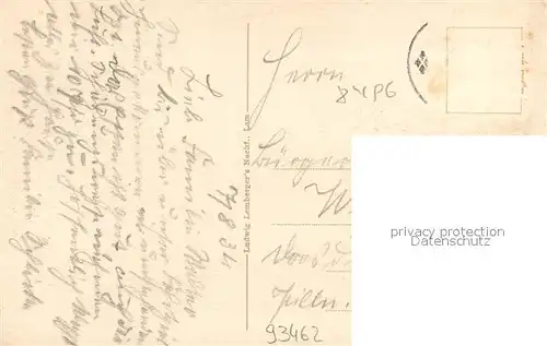 AK / Ansichtskarte Lam_Oberpfalz Panorama Hohenbogen Lam_Oberpfalz