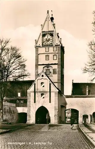 AK / Ansichtskarte Memmingen Kempter Tor Memmingen