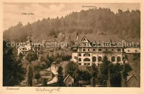 AK / Ansichtskarte Bad_Liebenzell Villa Lioba Missionshaus Kurort im Schwarzwald Bad_Liebenzell
