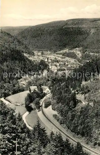 AK / Ansichtskarte Bad_Liebenzell Panorama Nagoldtal Kurort im Schwarzwald Bad_Liebenzell