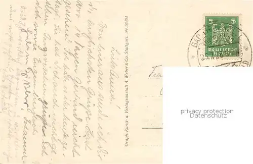 AK / Ansichtskarte Bad_Liebenzell Ansicht vom Waldrand aus Kurort im Schwarzwald Bad_Liebenzell