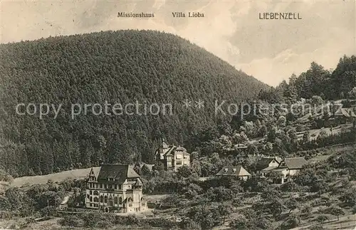 AK / Ansichtskarte Bad_Liebenzell Missionshaus Villa Lioba Kurort im Schwarzwald Bad_Liebenzell