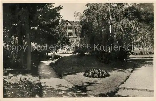 AK / Ansichtskarte Bad_Liebenzell Erholungsheim Urach Nuertingen Park Kurort im Schwarzwald Bad_Liebenzell