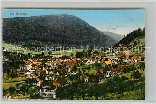 AK / Ansichtskarte Bad_Liebenzell Teilansicht Kurort im Schwarzwald Bad_Liebenzell
