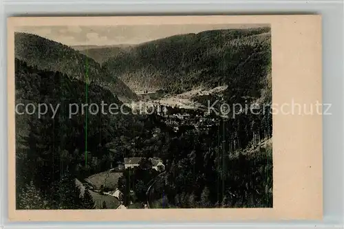 AK / Ansichtskarte Bad_Liebenzell Panorama Kurort im Schwarzwald Bad_Liebenzell