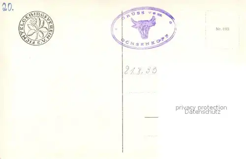 AK / Ansichtskarte Bischofsgruen Blick vom Fichtelberg Bischofsgruen