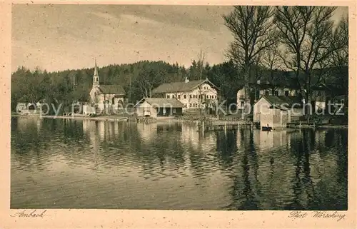 AK / Ansichtskarte Ambach_Starnbergersee Panorama Ambach_Starnbergersee